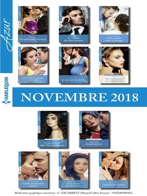 cover image of 11 romans Azur + 1 gratuit (n°4015 à 4025--Novembre 2018)